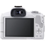 Canon EOS R50 Kit with (RF 18-45mm + RF 55-210mm ) (White)