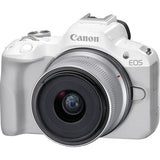 Canon EOS R50 Kit with (RF 18-45mm + RF 55-210mm ) (White)