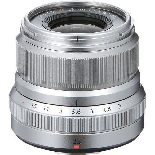 Fujifilm XF 23mm F/2 R WR Lens (Silver)