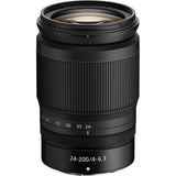 Nikon Z 24-200mm F/4-6.3 VR Lens