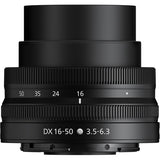 Nikon Z 16-50mm f/3.5-6.3 VR Lens (Black)