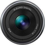 OM System M.Zuiko ED 17mm f/1.8 II Lens (Black)
