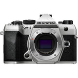 OM System OM-5 Mark II Mirrorless Camera Body (Silver)