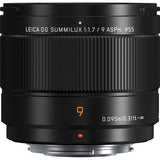 Panasonic Leica DG Summilux 9mm F/1.7 ASPH. Lens