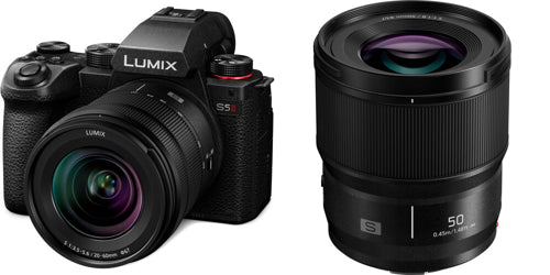 Panasonic Lumix DC-S5 II Kit with S 20-60mm + S 50mm F/1.8 Lens