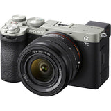 Sony A7C Mirrorless Camera with 28-60mm Lens (Silver)
