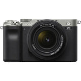 Sony A7C Mirrorless Camera with 28-60mm Lens (Silver)