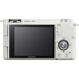Sony ZV-E10 Mirrorless Camera with 16-50mm and 55-210mm Lens (White)
